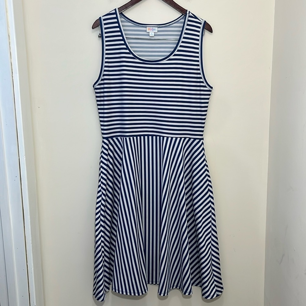 LuLaRoe Nicki Women’s Sleeveless Dress Size XL